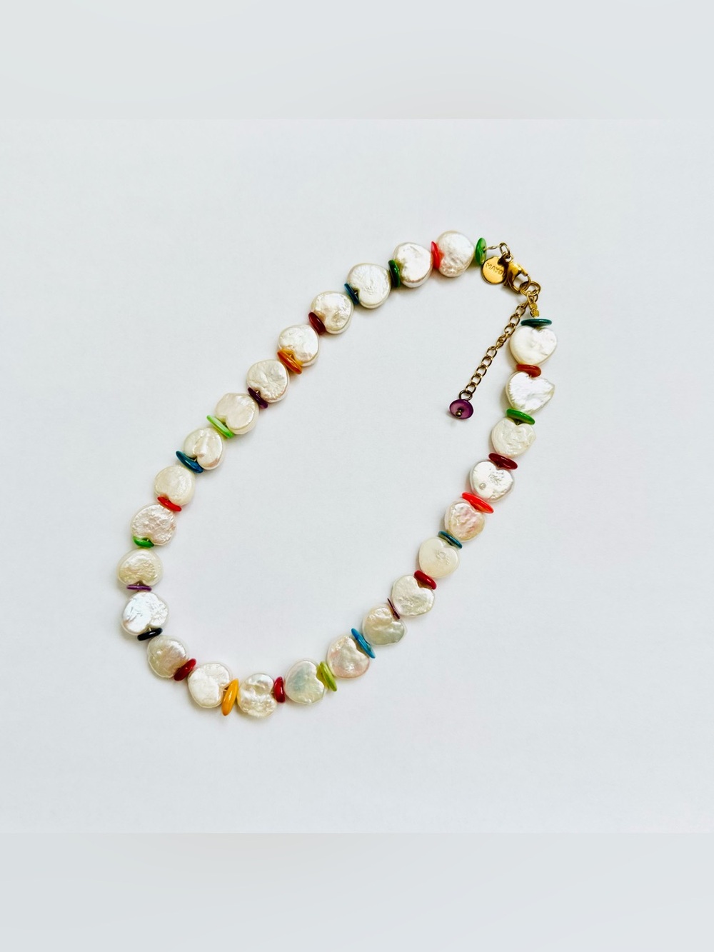 Mayol Jewelry "Modern Love" Pearl Choker Necklace NEW